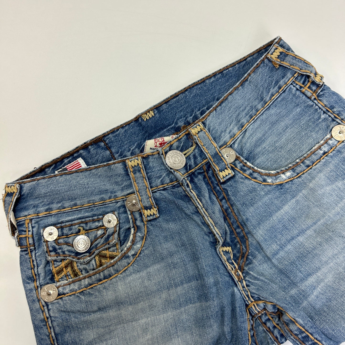 True Religion Big Stitch Jorts (29)