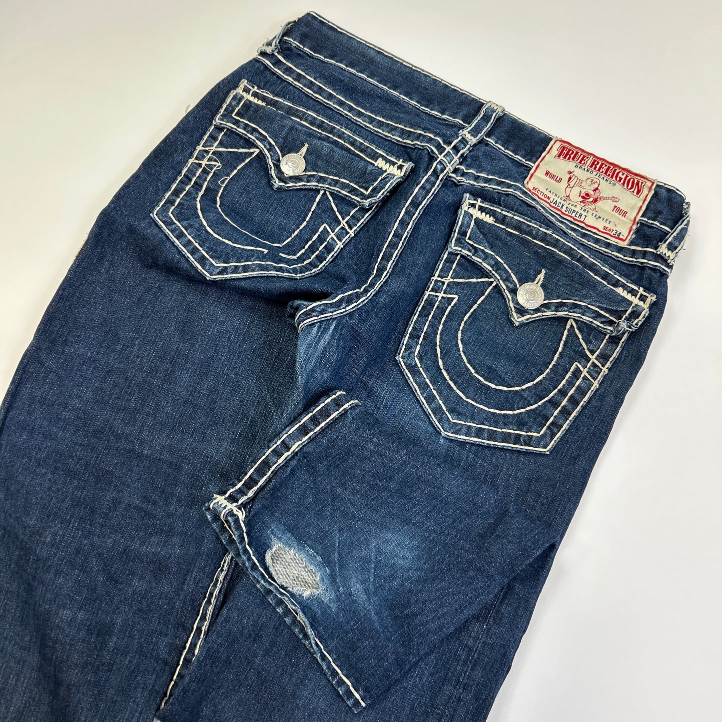 True Religion Big Stitch Jeans (34)