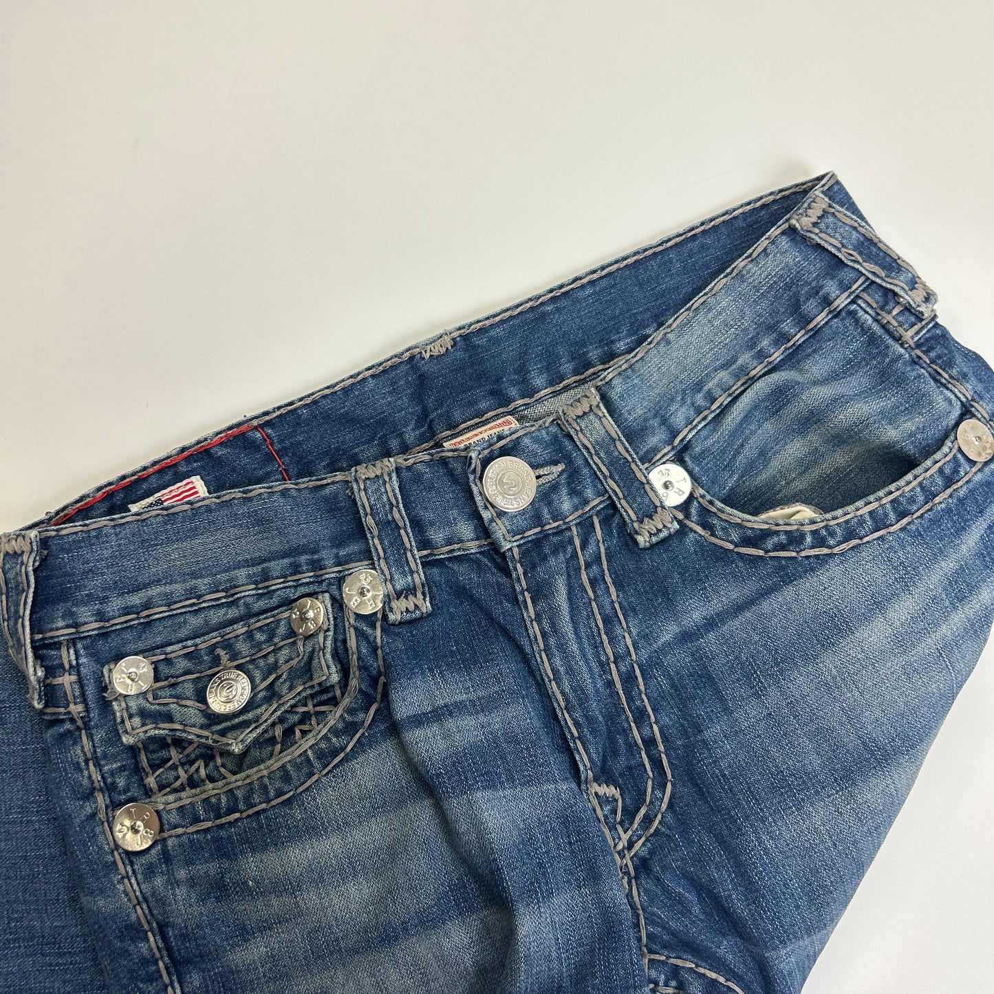 True Religion Big Stitch Jeans (33)