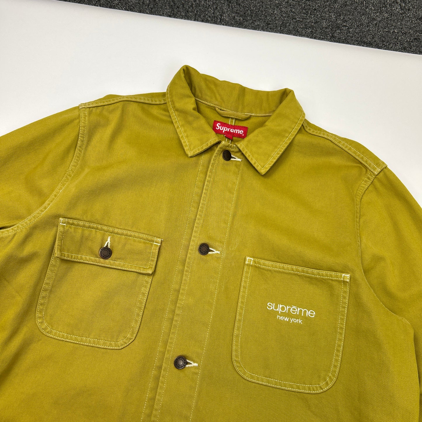 Supreme Denim Chore Coat (L)