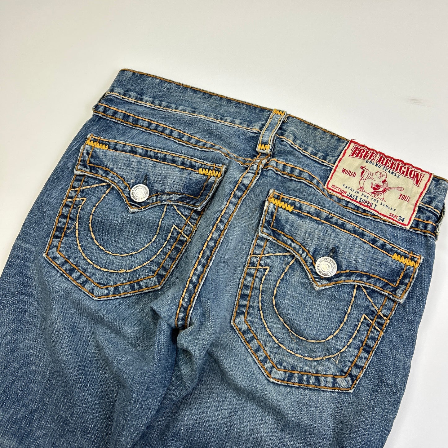 True Religion Big Stitch Jeans (36)