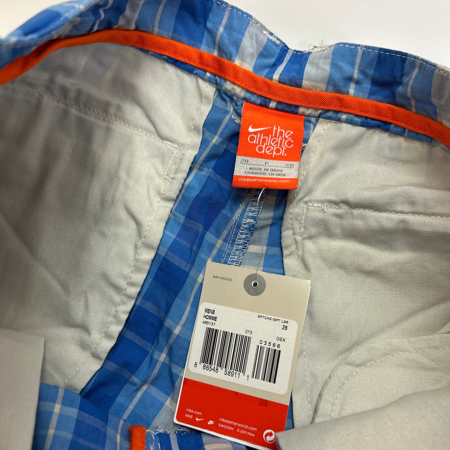 Nike Plaid Shorts (XS)