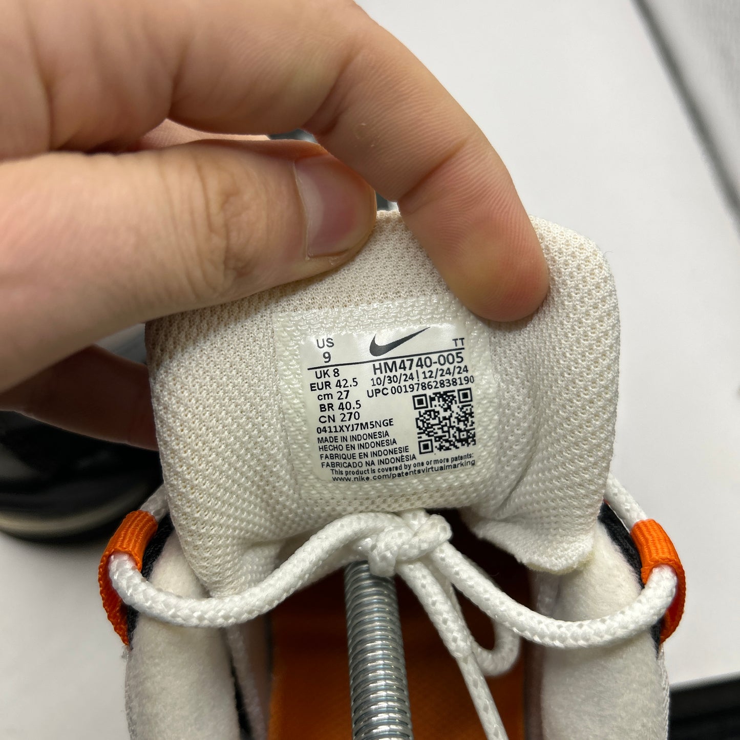 Nike Mandarin Big Bubble 95s (UK 8)