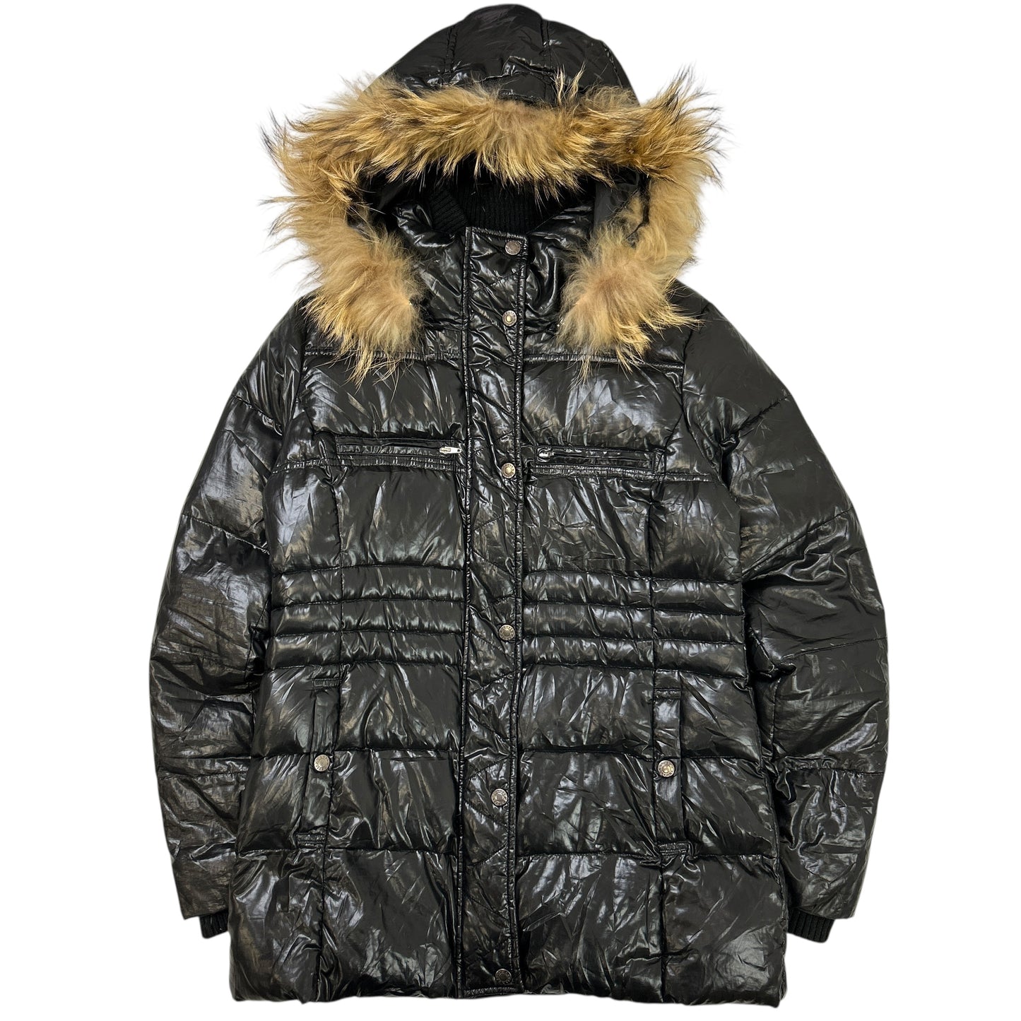 Japanese 00s Fur Puffer (M)