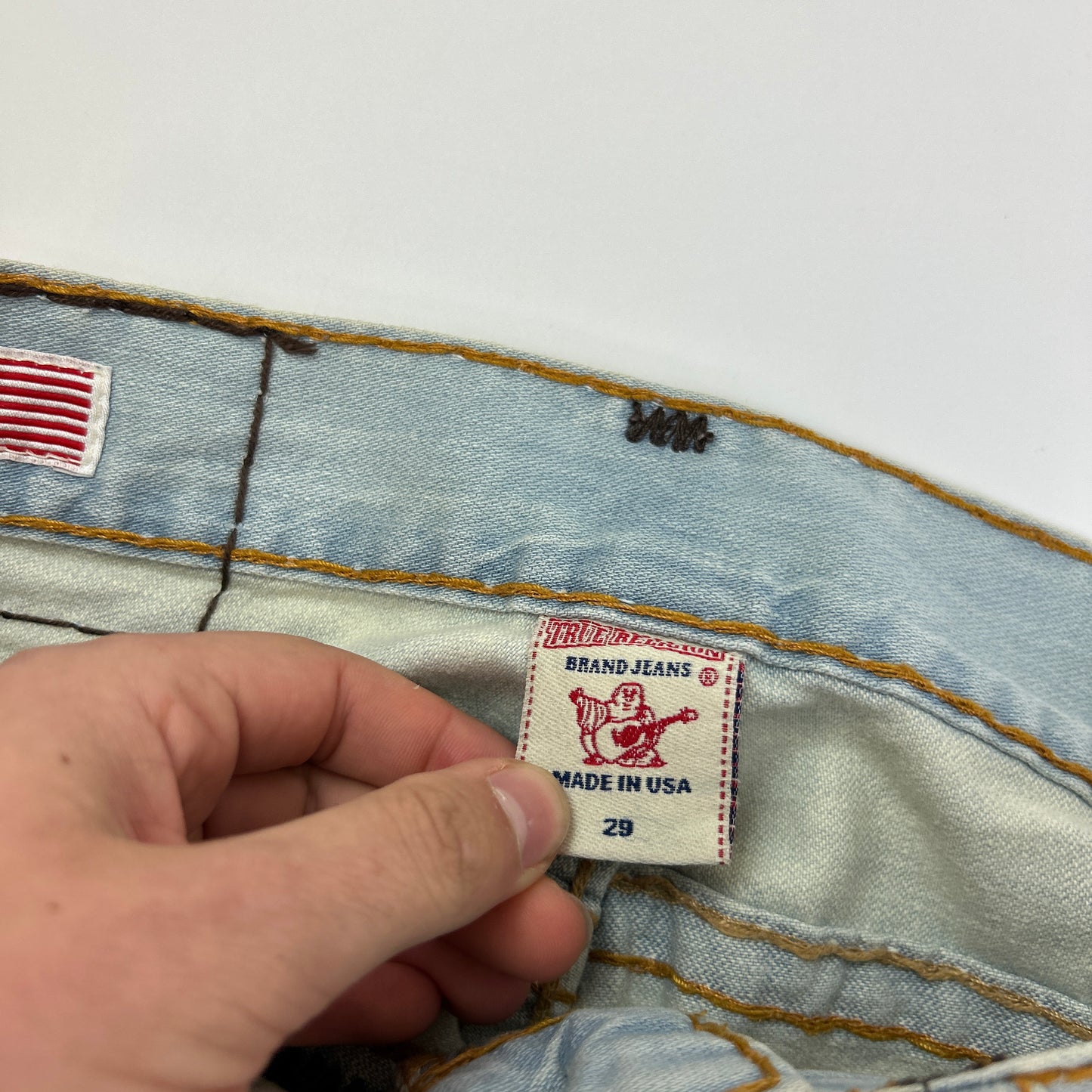 True Religion Big Stitch Jorts (29)
