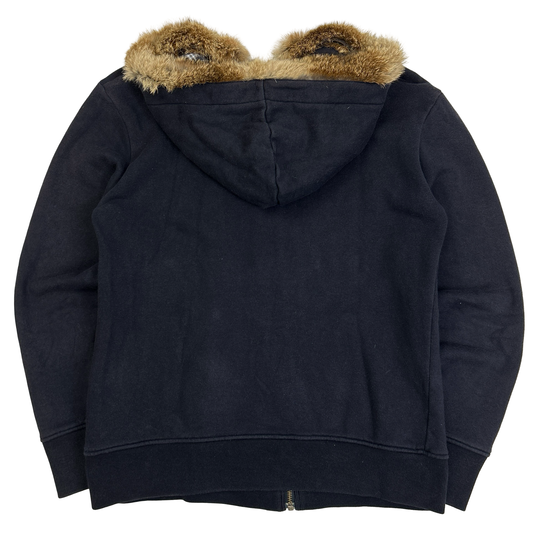 Burberry Fur Hoodie (S)