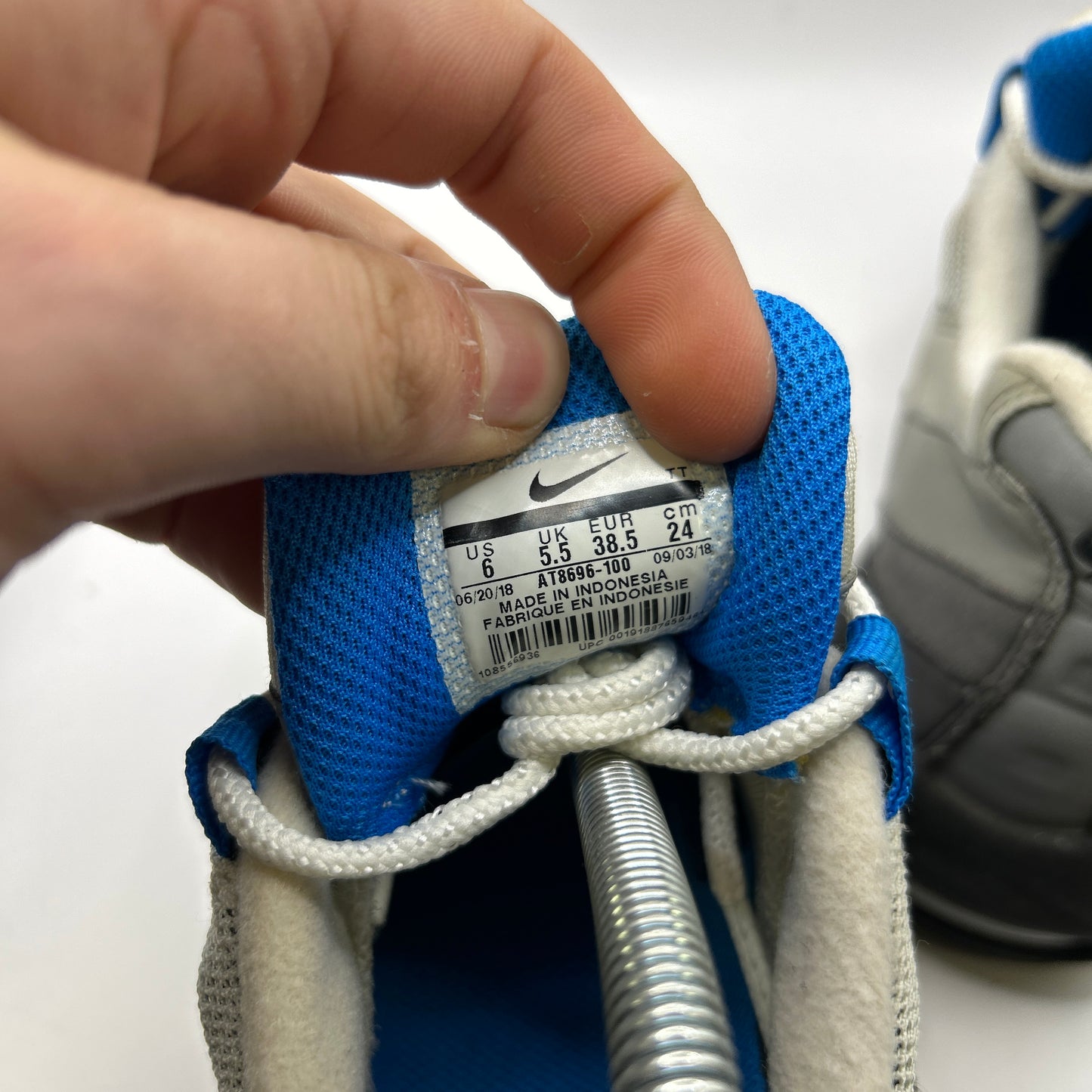 Nike Crystal Blue 95s (UK 5.5)