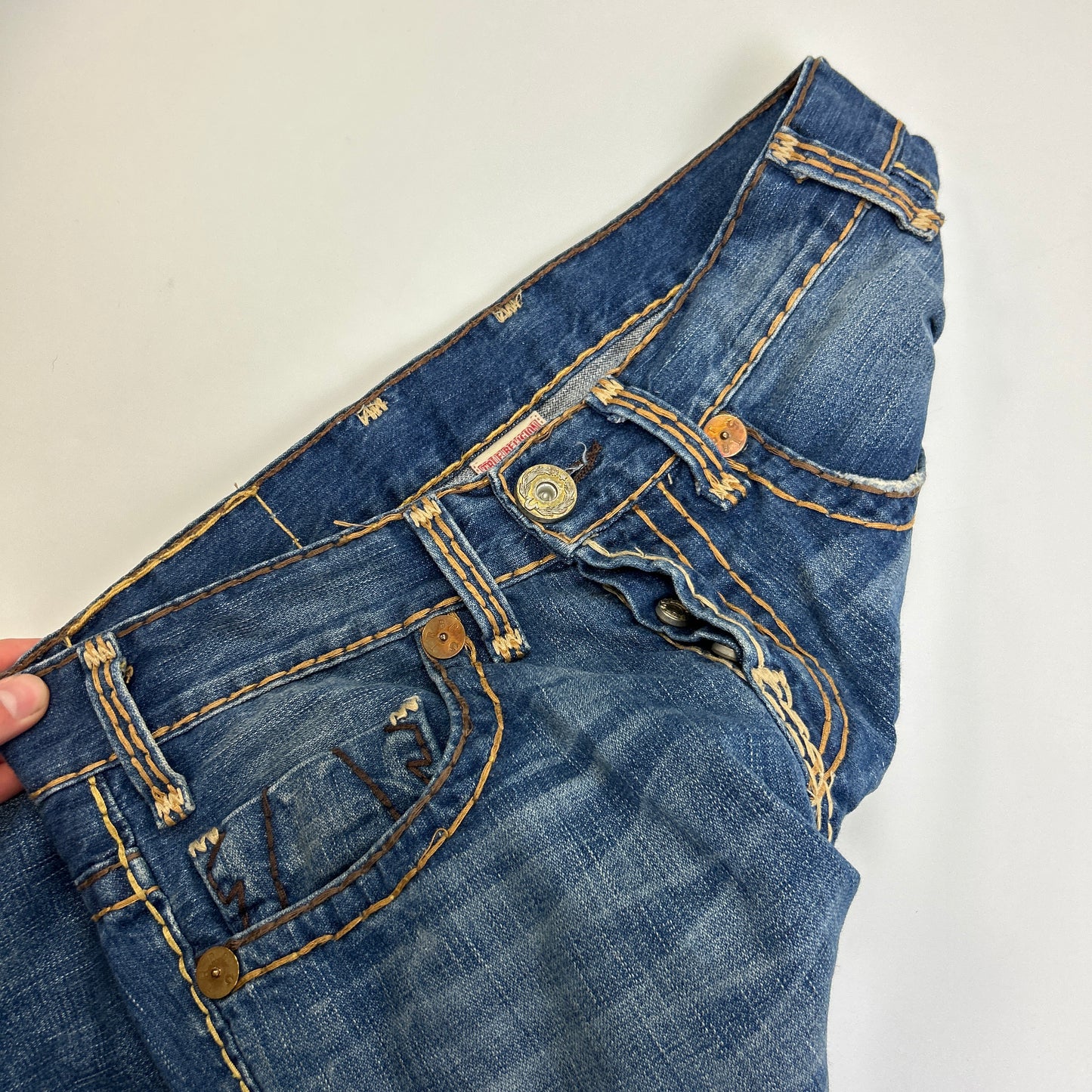 True Religion Big Stitch Jeans (32)