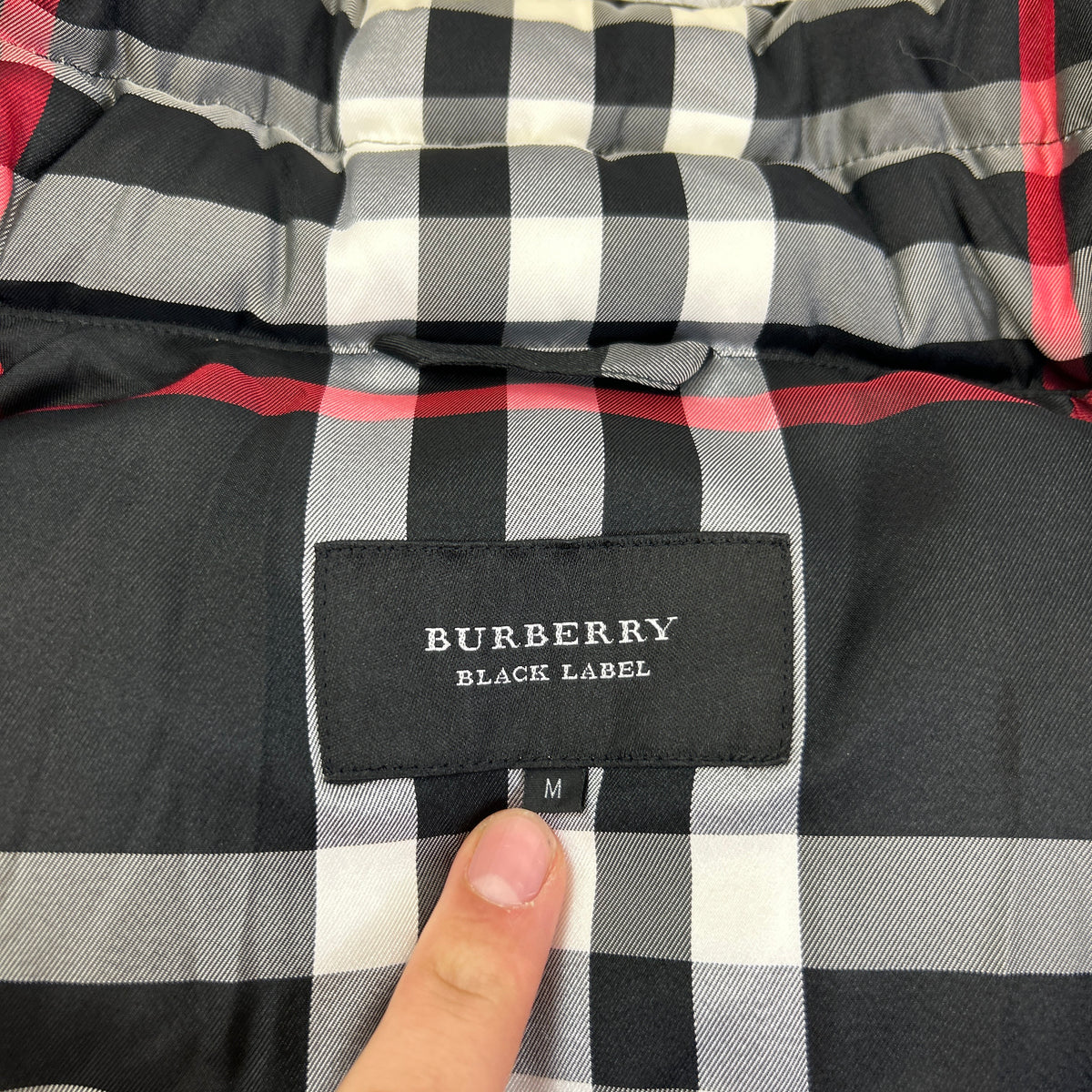 Burberry Fur Puffer (M)