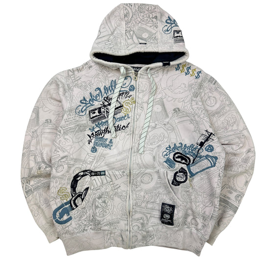 Ecko Zip Up Hoodie (M)