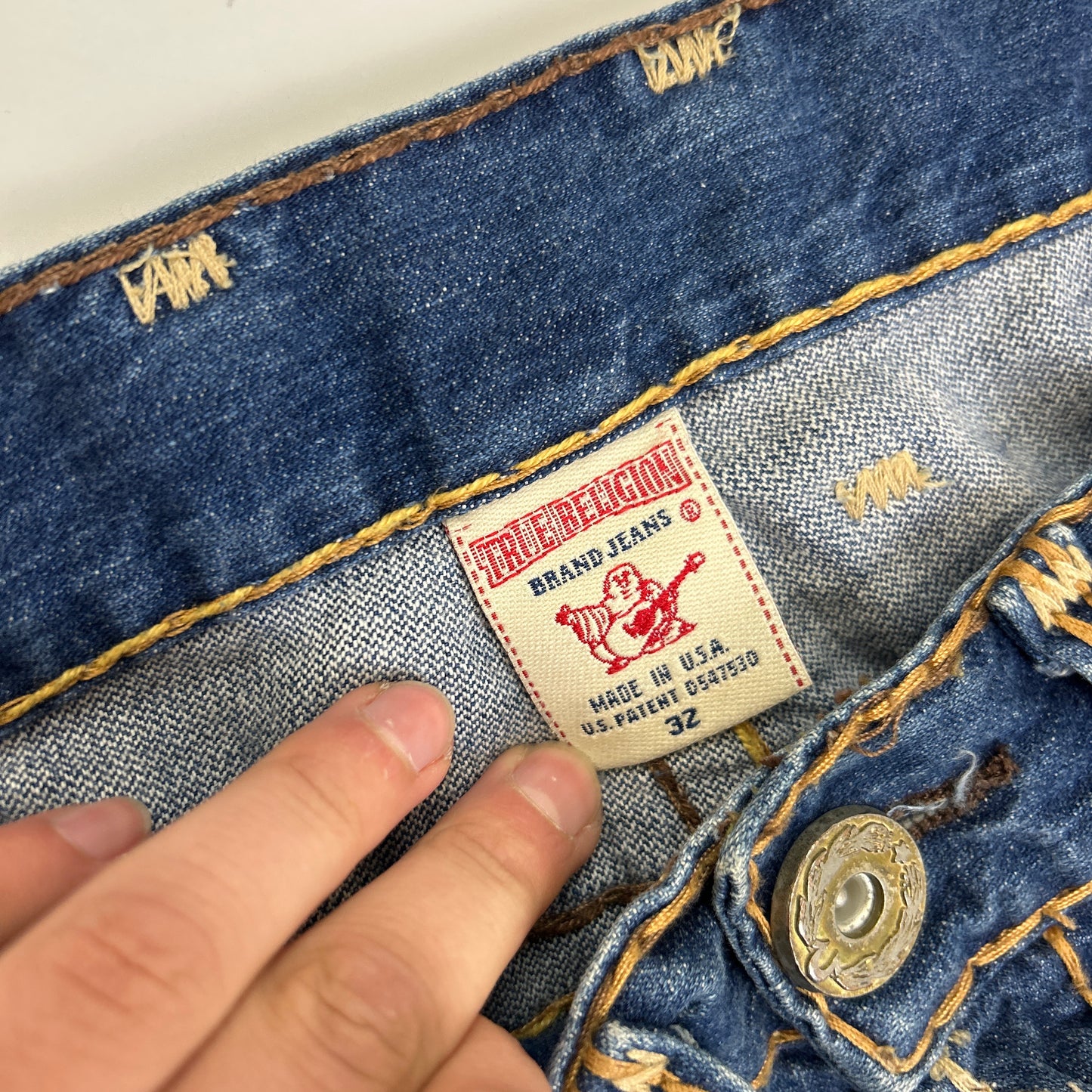True Religion Big Stitch Jeans (32)