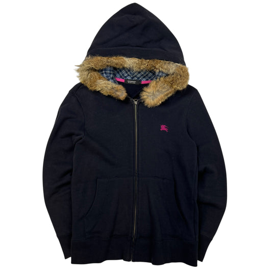 Burberry Fur Hoodie (XS)