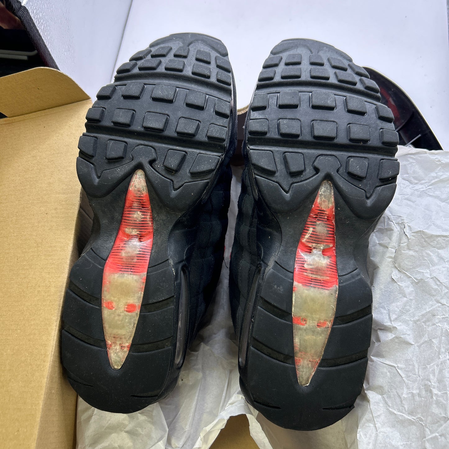 Nike Laser Crimson 95s (UK 8.5)