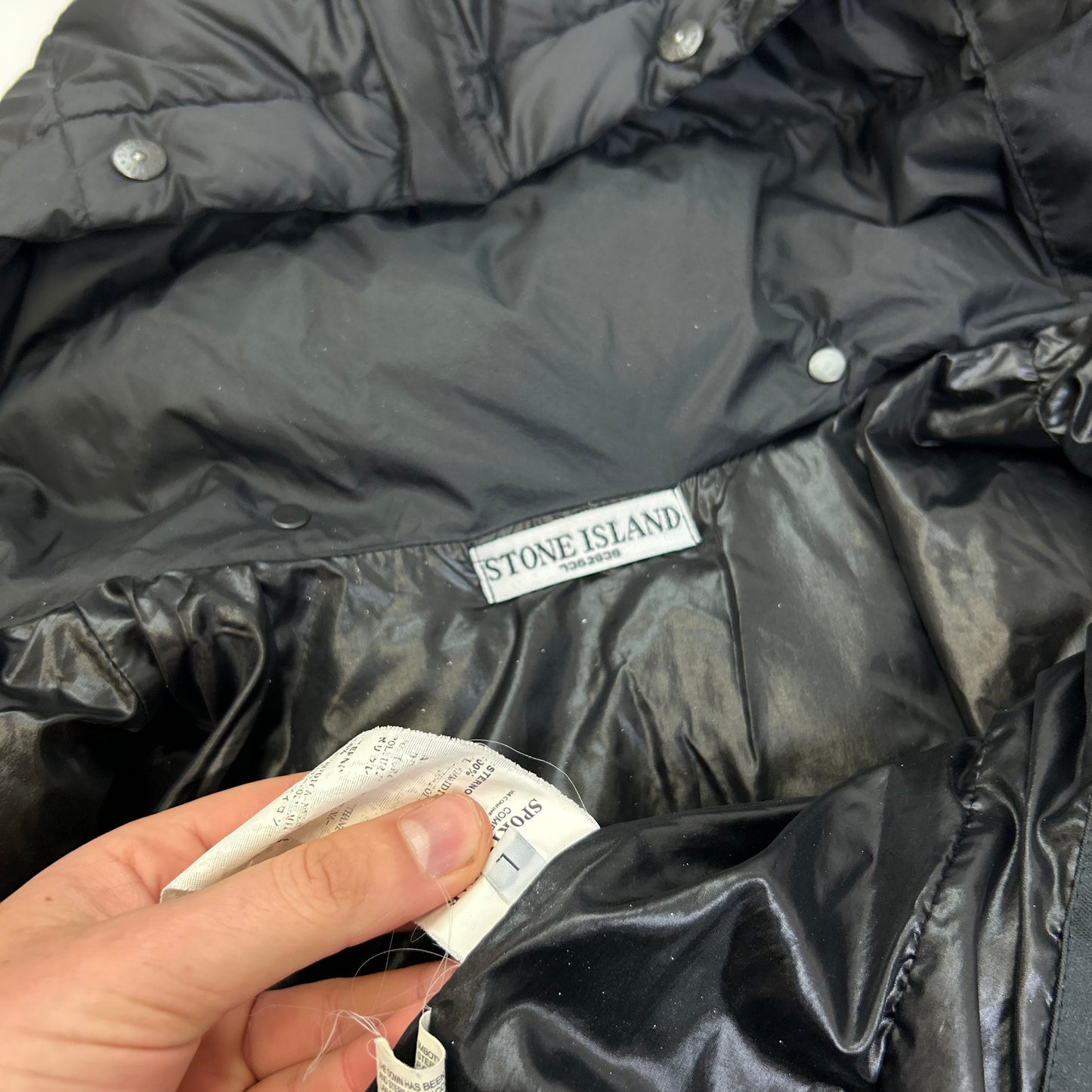 Stone Island AW07 Opaque Tela Puffer (L)