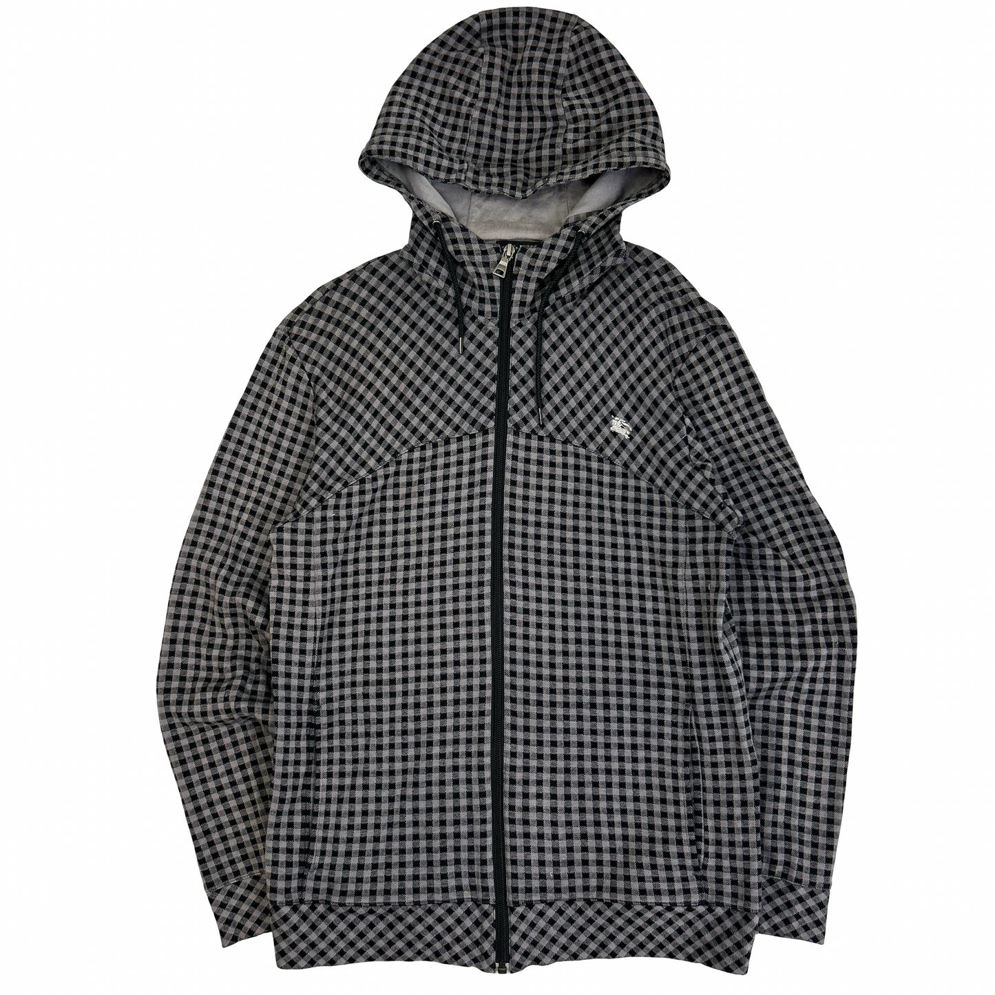 Burberry Plaid Hoodie (S)