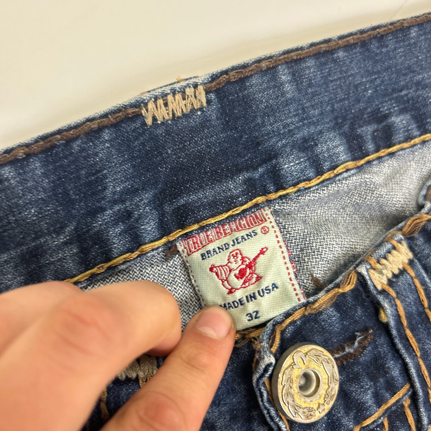 True Religion Big Stitch Jeans (32)
