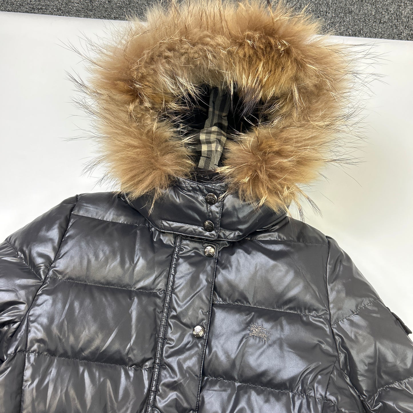 Burberry Fur Puffer (S)
