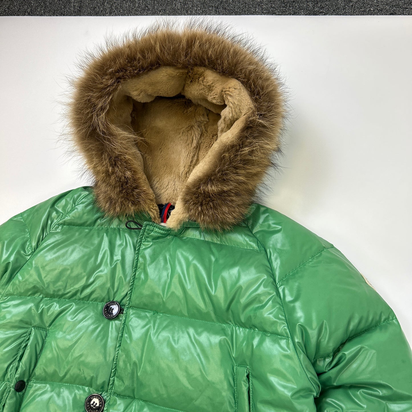 Moncler Bulgarie Fur Puffer (M)