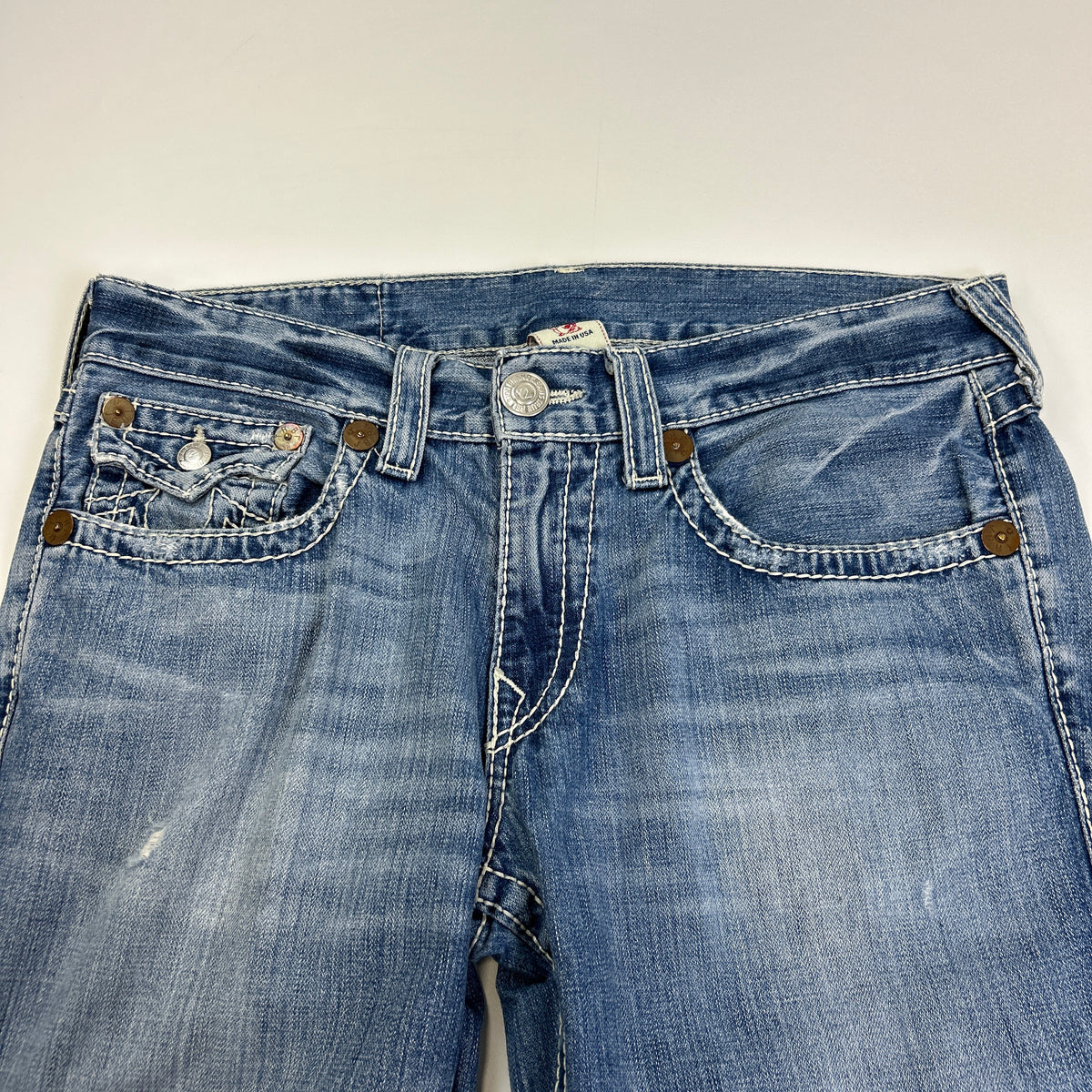 True Religion Big Stitch Jeans (34)