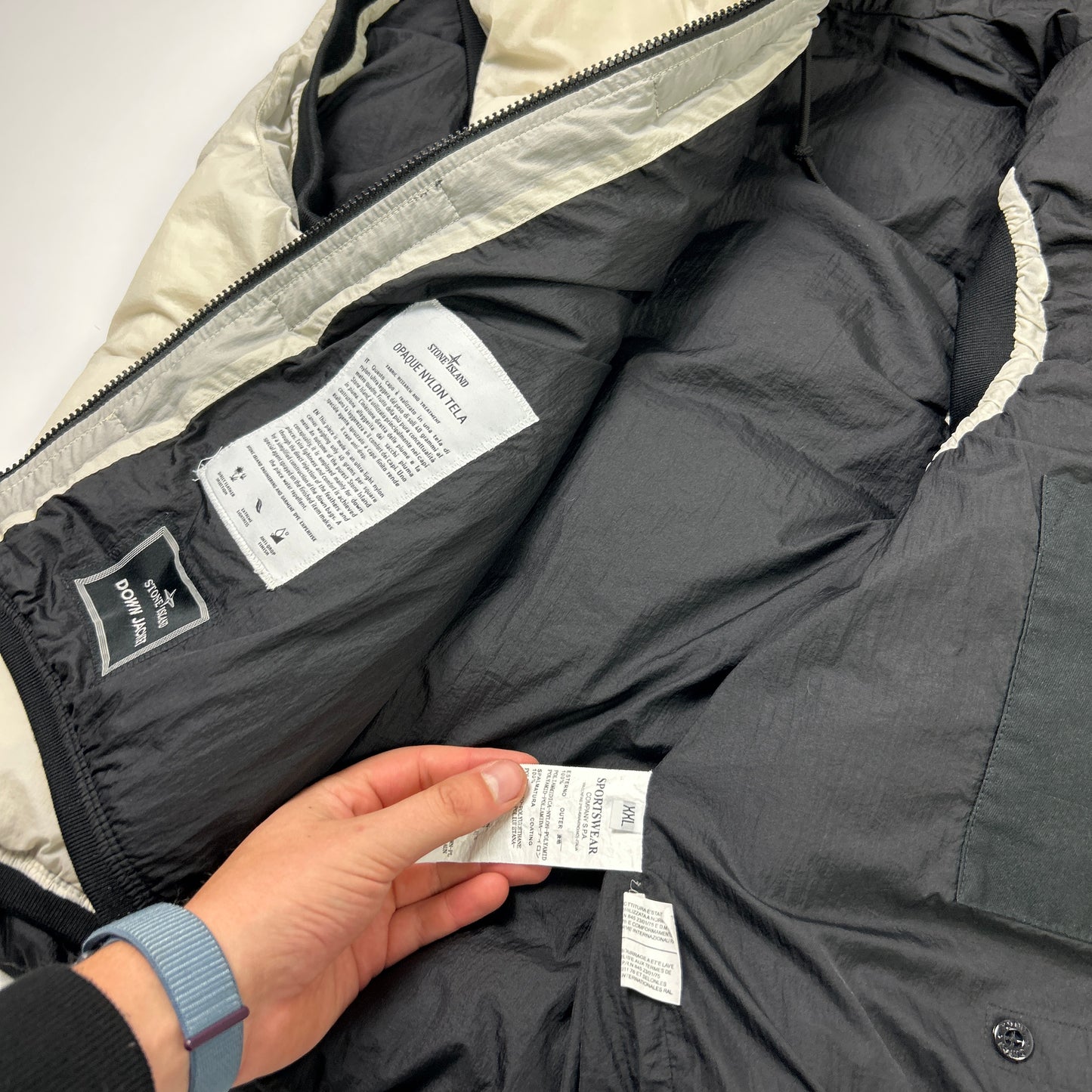 Stone Island Opaque Nylon Tela Gilet (XL)