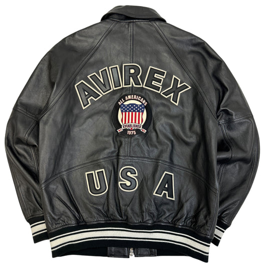 Avirex Leather Jacket (L)