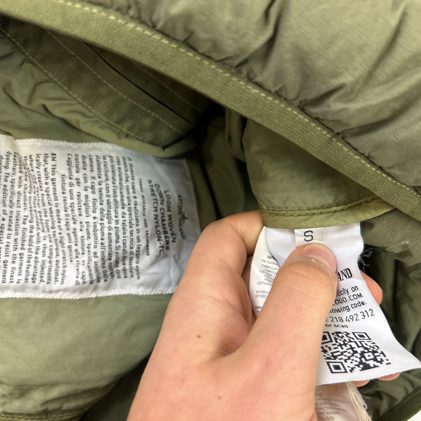 Stone Island Puffer (S)