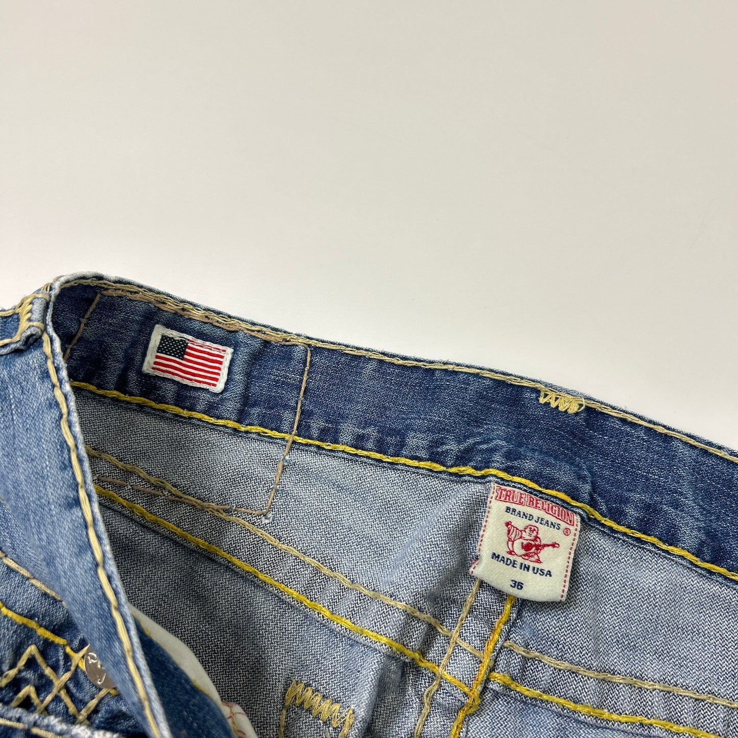 True Religion Big Stitch Jeans (36)