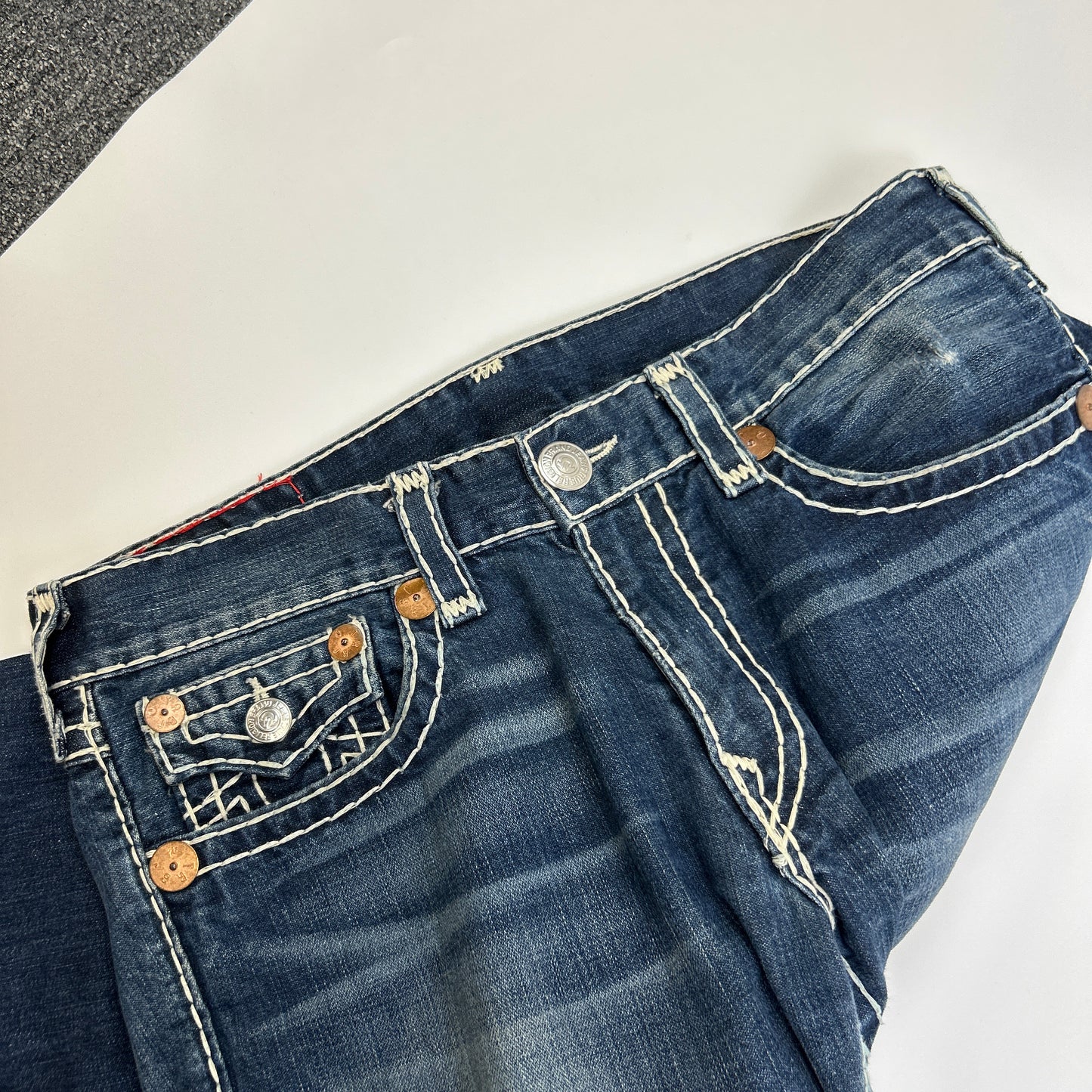 True Religion Big Stitch Jeans (36)