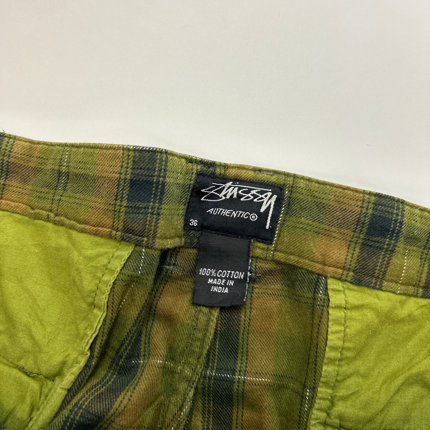 Stussy Tartan Shorts (36)