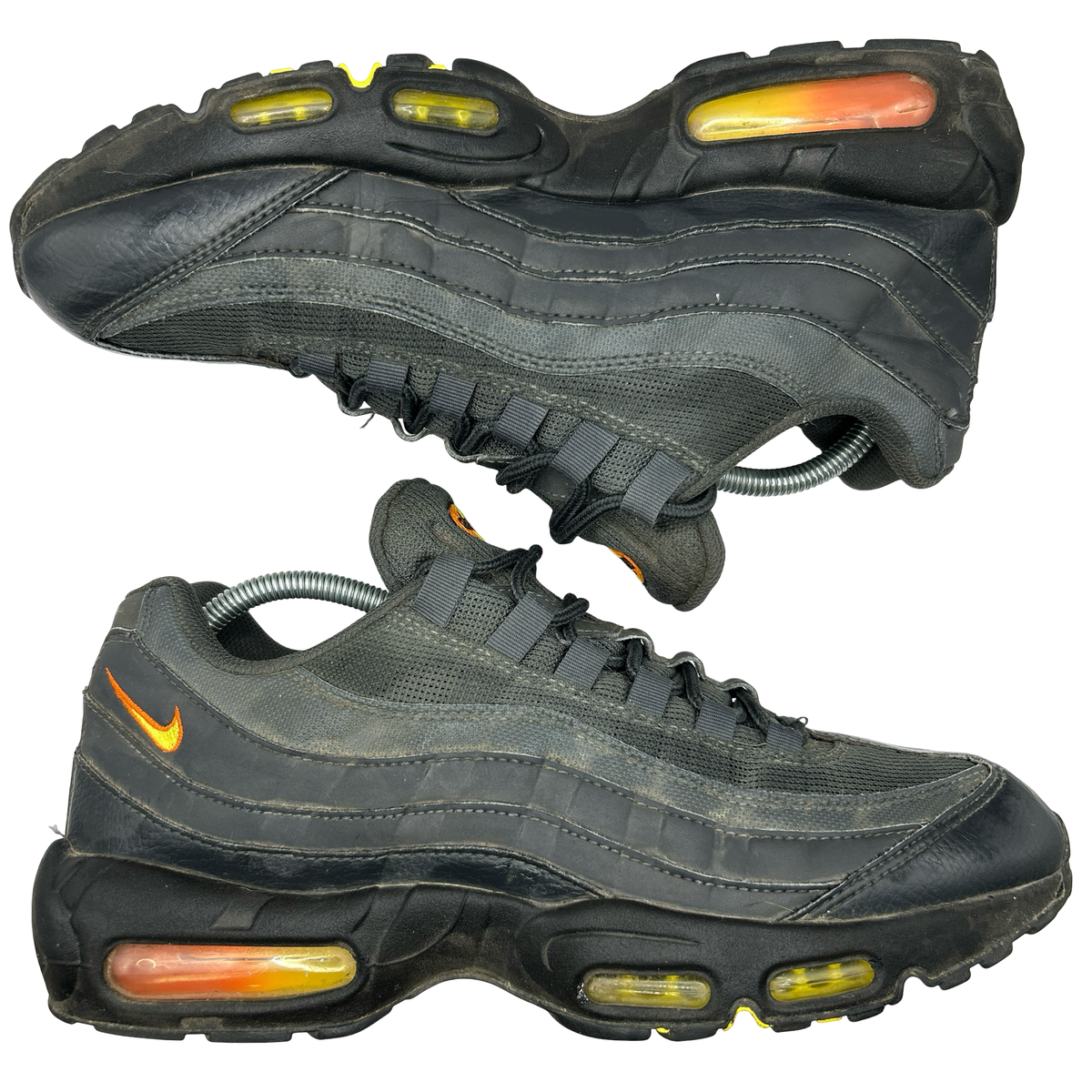 Nike Black Red Orange 95s (UK 9)