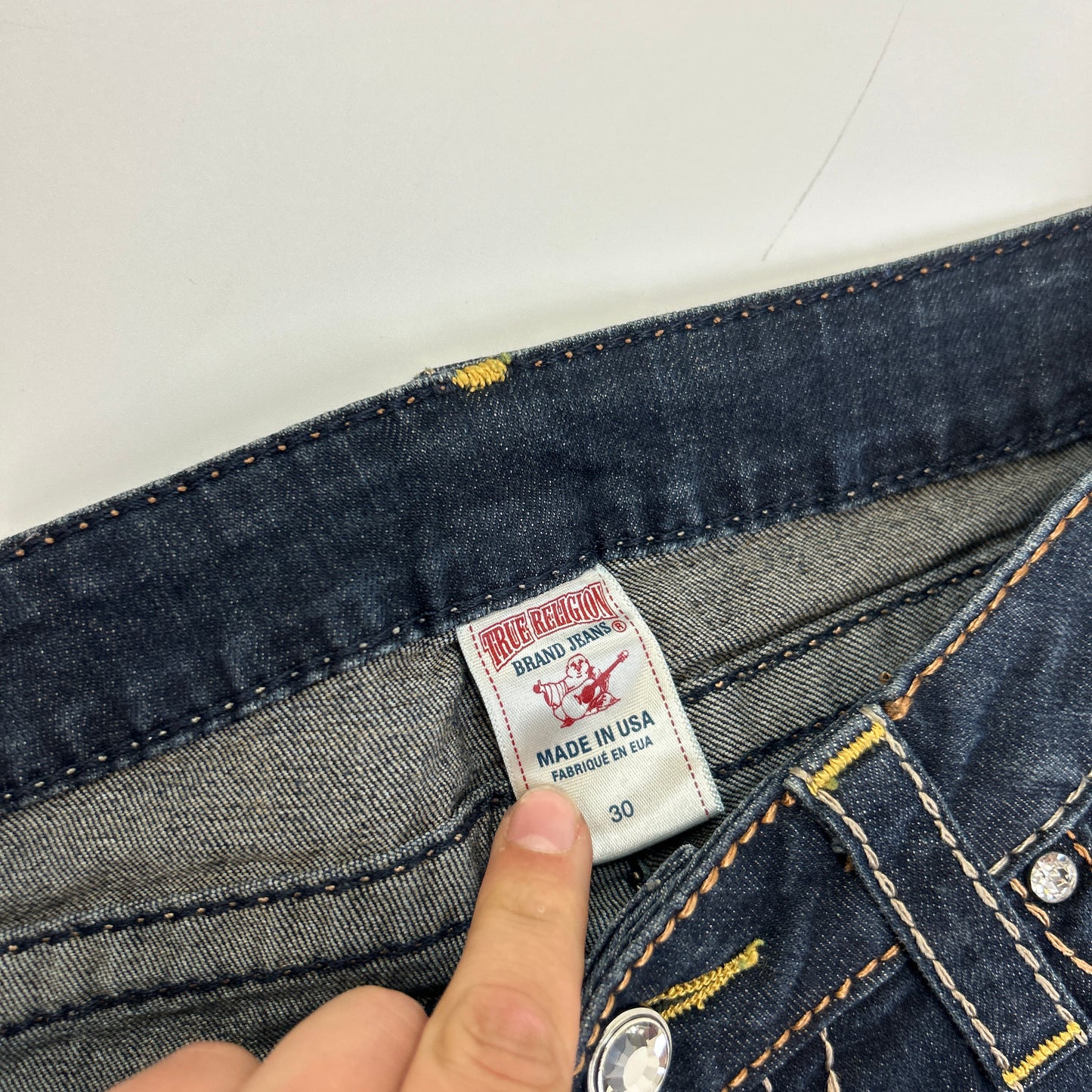 True Religion Big Stitch Jeans (30)
