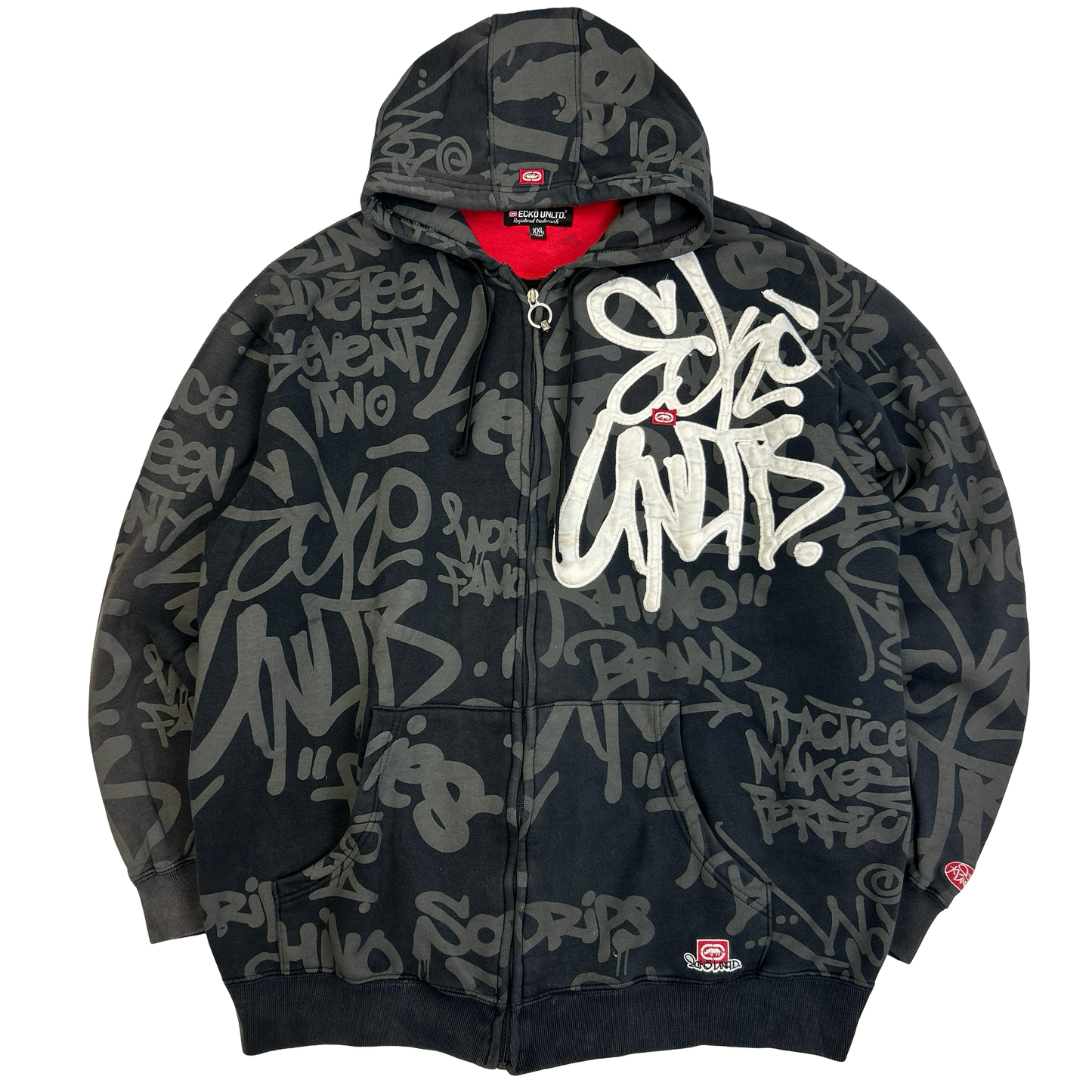 Ecko Zip Up Hoodie (XXL)