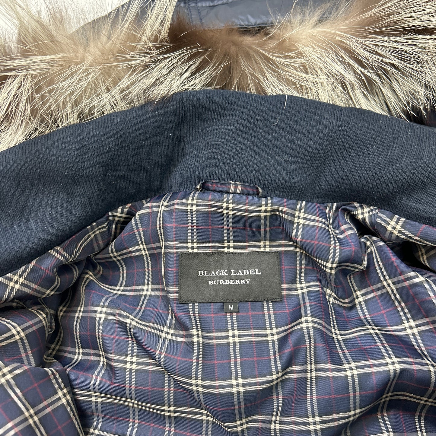 Burberry Fur Puffer (M)