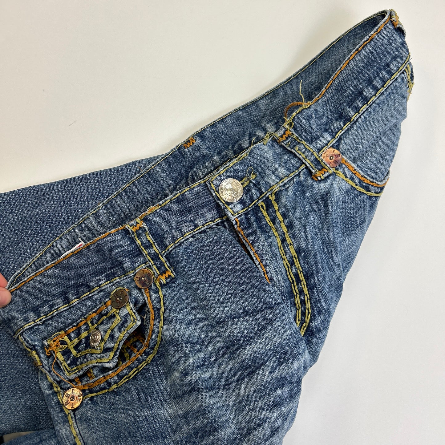 True Religion Big Stitch Jeans (38)