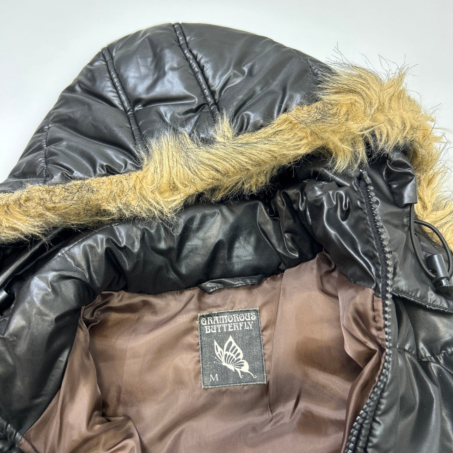 Japanese 00s Fur Puffer (M)
