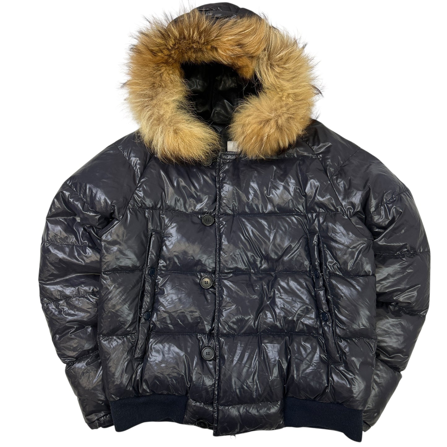 Moncler Bulgarie Fur Puffer (M)