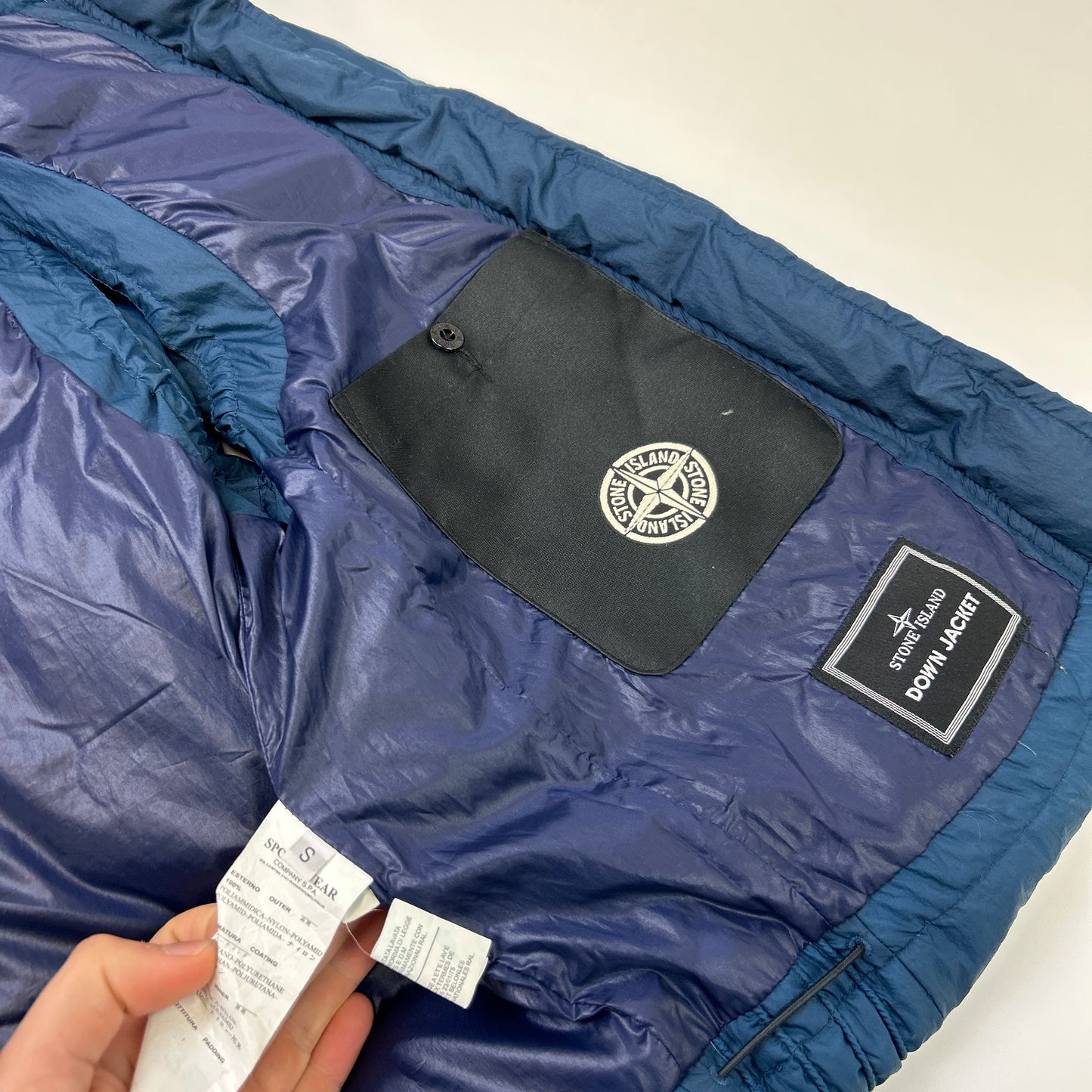 Stone Island Opaque Nylon Tela Gilet (S)