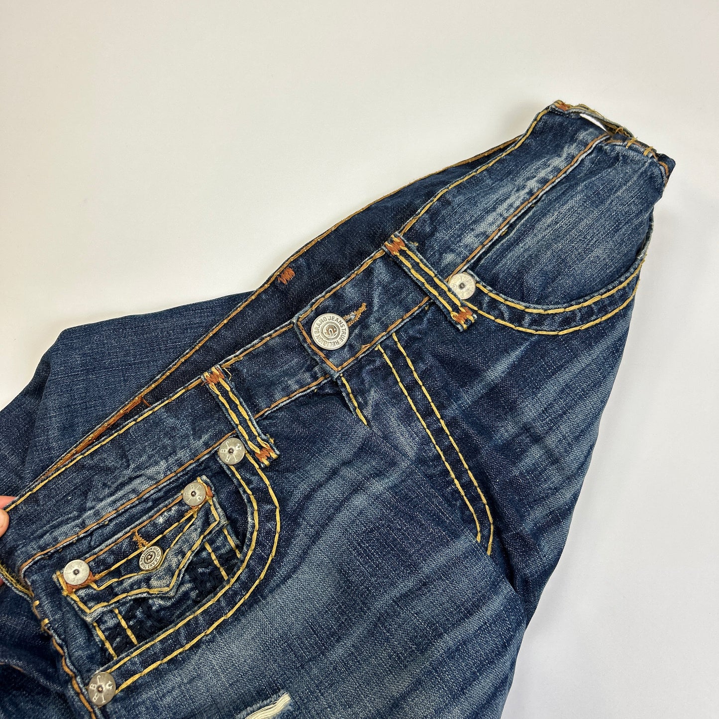 True Religion Big Stitch Jeans (36)
