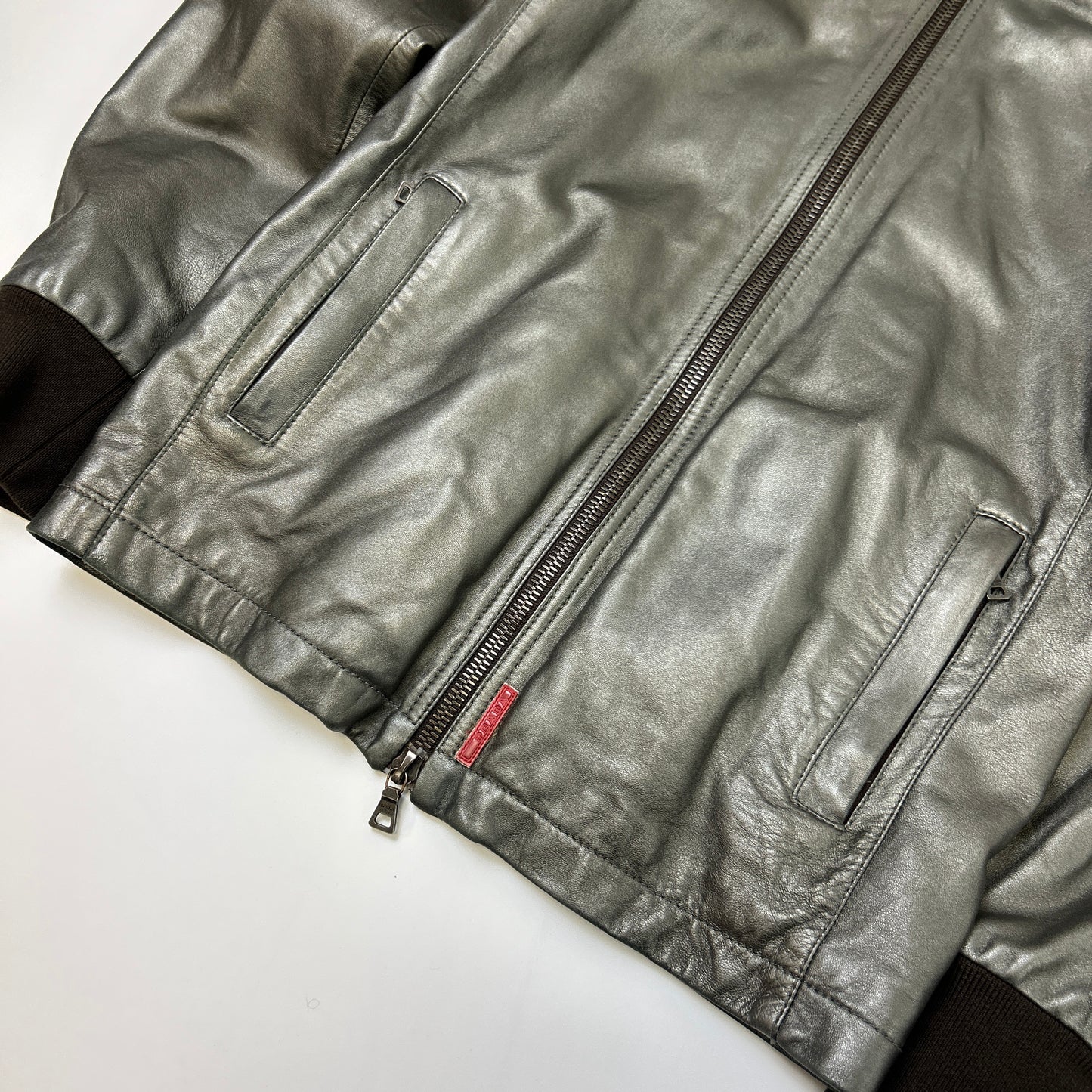 Prada Sport Leather Jacket (XS)