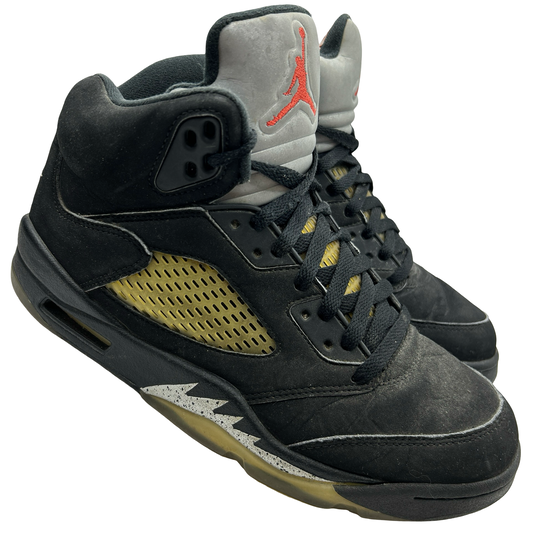 Air Jordan Black Metallic 5 (UK 7.5)