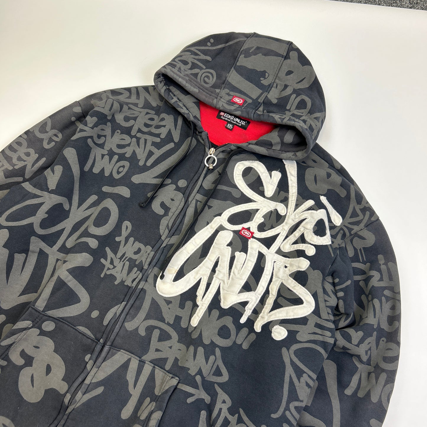 Ecko Zip Up Hoodie (XXL)