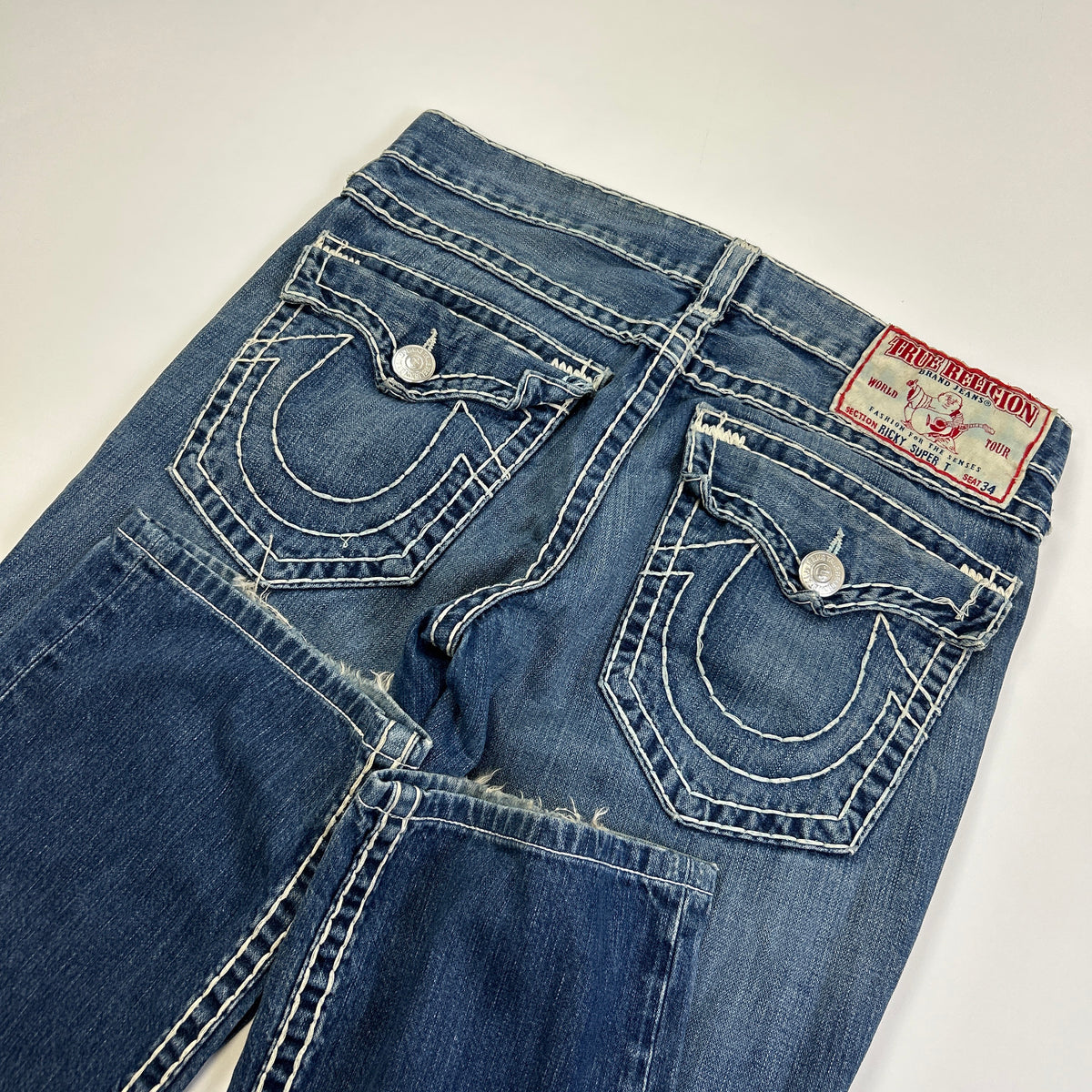 True Religion Big Stitch Jeans (34)