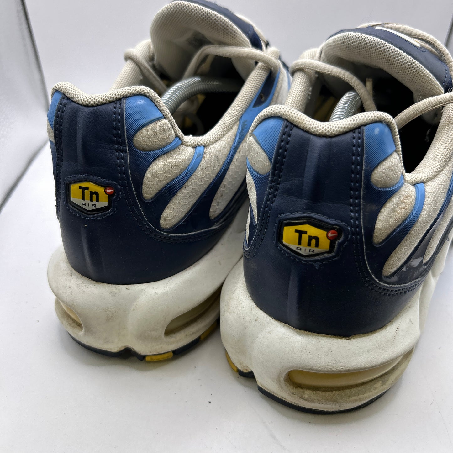 Nike White Navy Gold Tn (UK 11)
