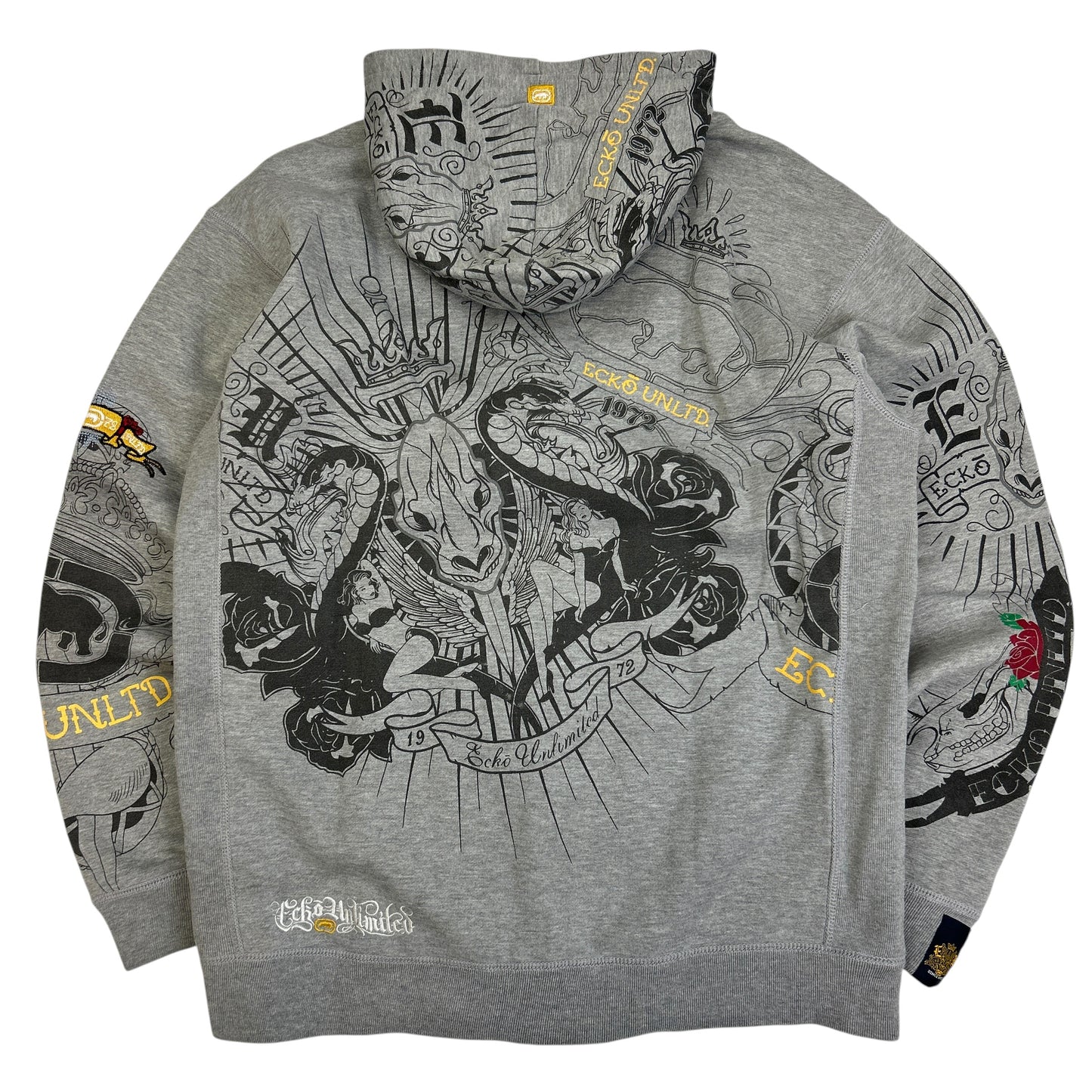 Ecko Zip Up Hoodie (XL)