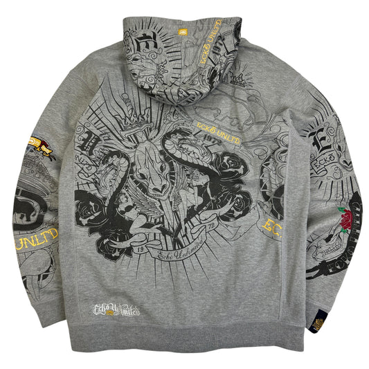 Ecko Zip Up Hoodie (XL)