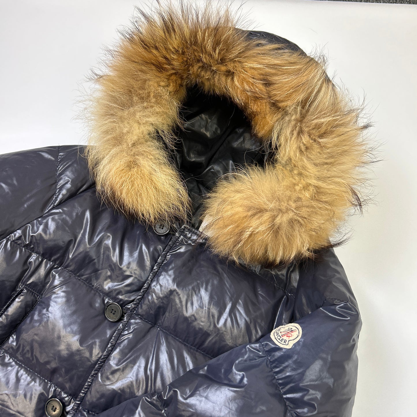 Moncler Bulgarie Fur Puffer (M)