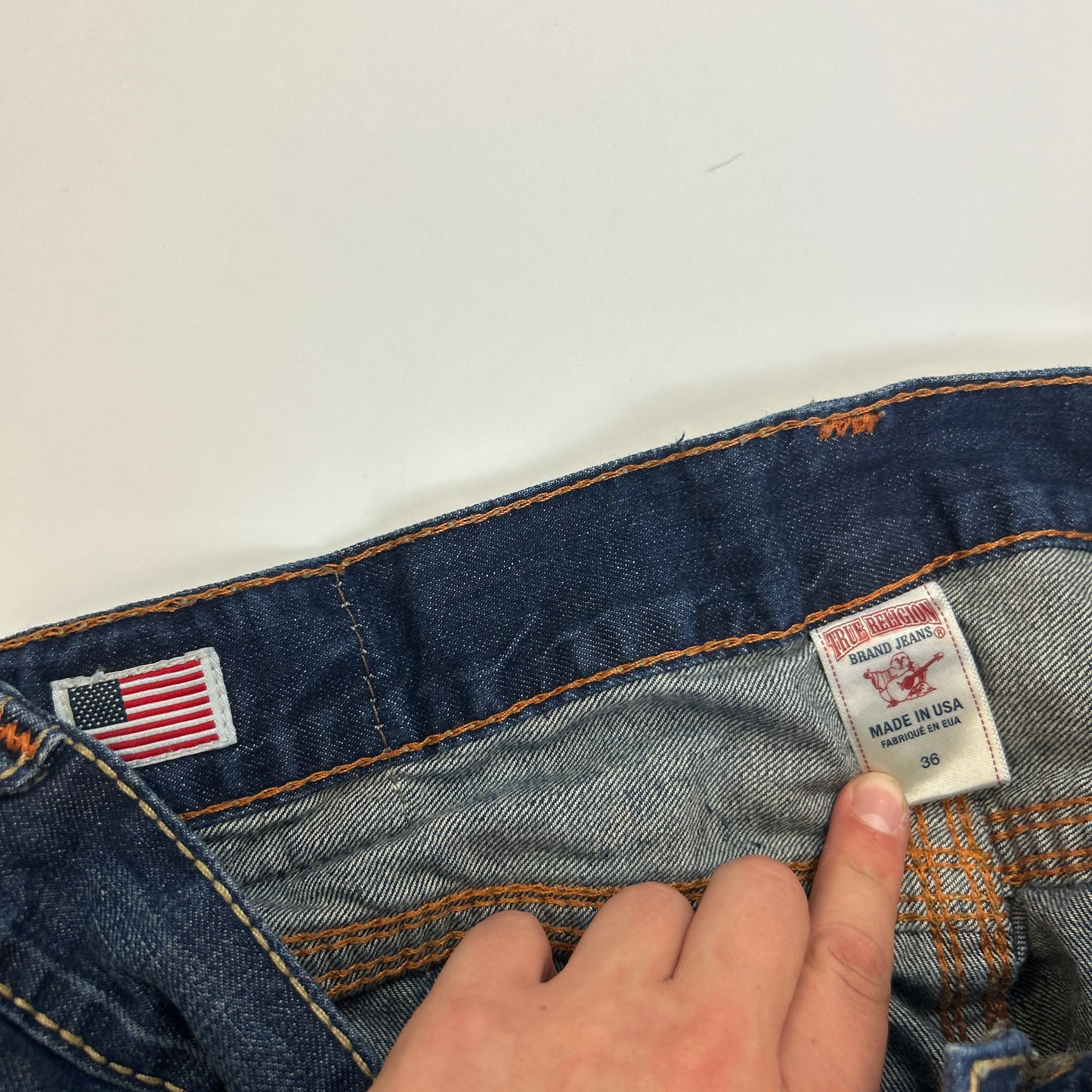 True Religion Big Stitch Jeans (36)