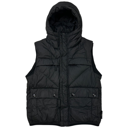 Stone Island Opaque Nylon Tela Gilet (M)