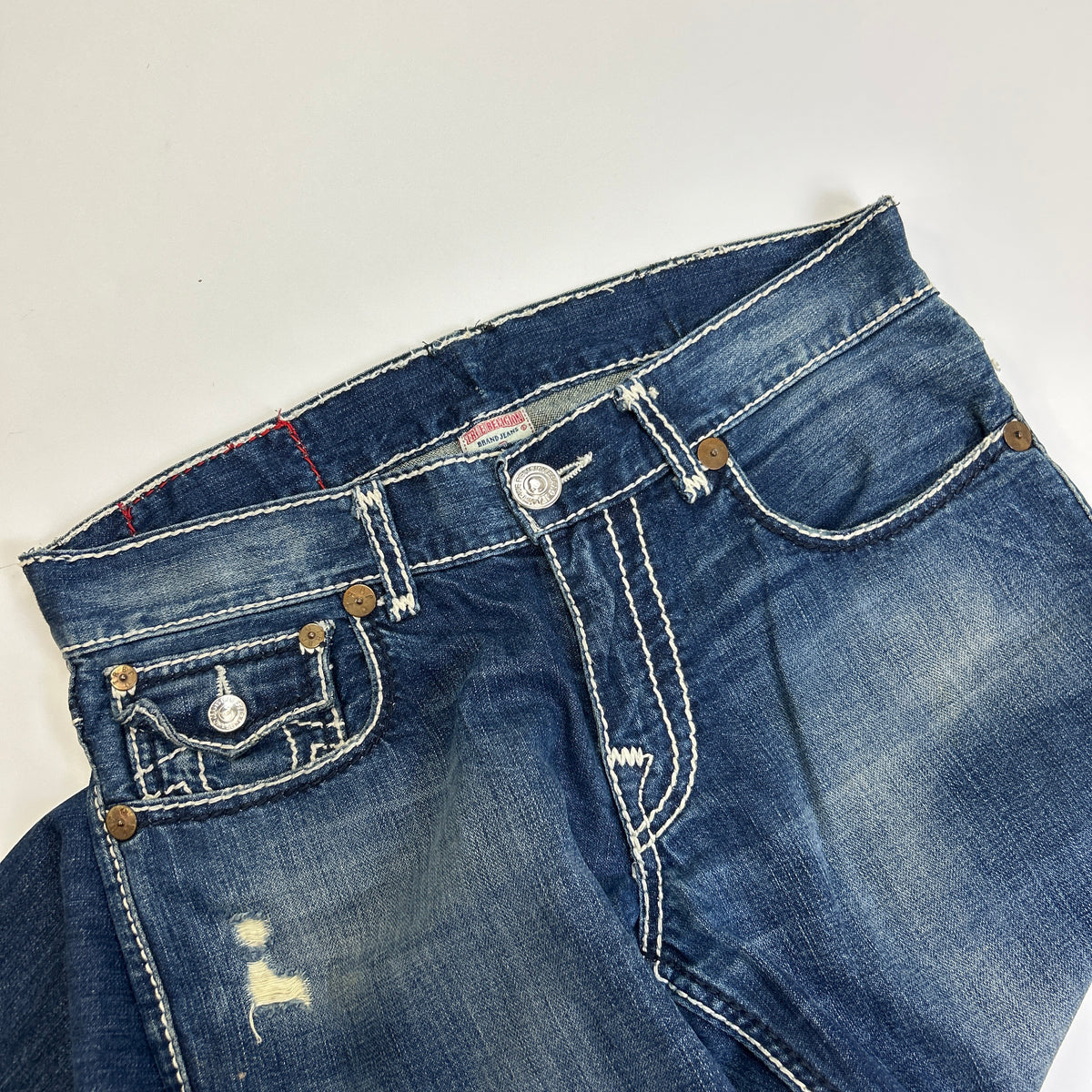 True Religion Big Stitch Jeans (32)