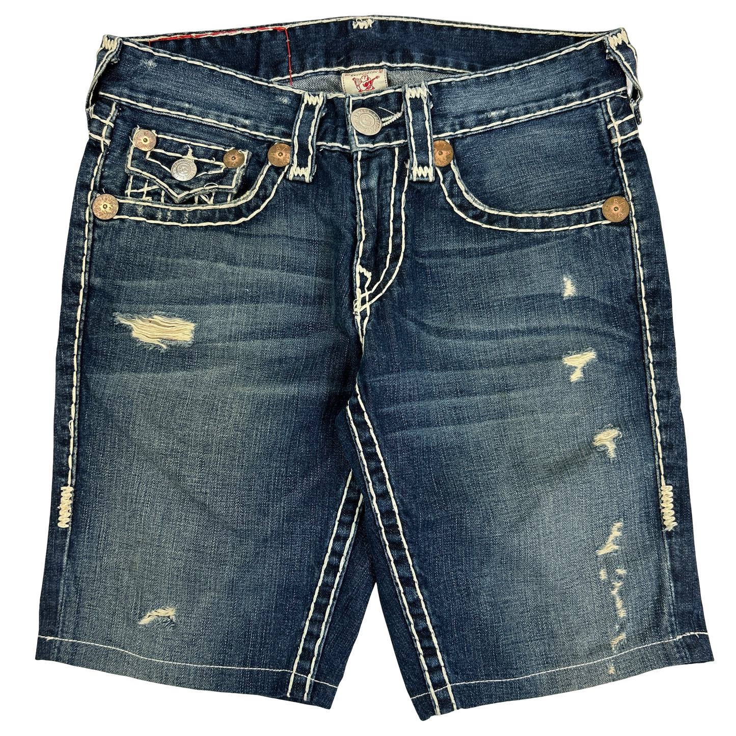 True Religion Big Stitch Jorts (30)